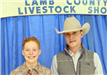 Two young men at the Livestock Show