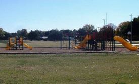 A playground at Crescent Park